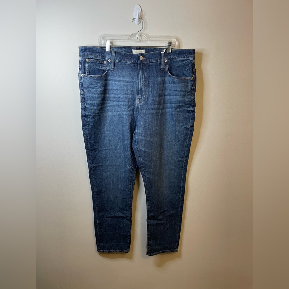 NWT Madewell The High-Rise Slim Boyjean: Eco Edition